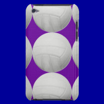 Volleyball Pattern on Purple or any color casemate cases
