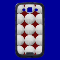 Volleyball Pattern on Red or any color skinit case