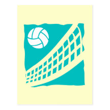 Volleyball Postcard