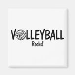 Volleyball Rocks Magnets