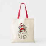 Volleyball Sock Monkey Canvas Bags