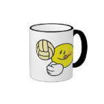 Volleyball souriant mug à café