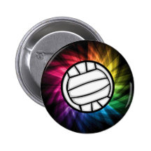 Volleyball; Spectrum Pin