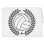 VolleyBall Vintage Graphic Greeting Cards