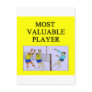 VOLLEYballmost valuable player Post Cards