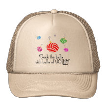 VolleyChick Deck the Halls Mesh Hats