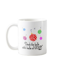 VolleyChick Deck the Halls Mug