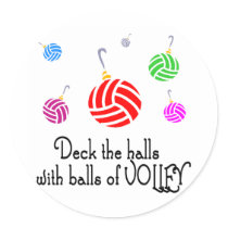 VolleyChick Deck the Halls