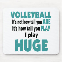 VolleyChick énorme Tapis De Souris