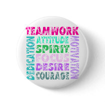VolleyChick Teamwork Pins
