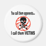VolleyChick VolleyVictim Refrigerator Magnet
