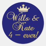 Volontés et T-shirts de Kate 4-Ever, tasses, cadea Adhésif Rond