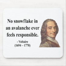 Voltaire Quote 6b Mousepads