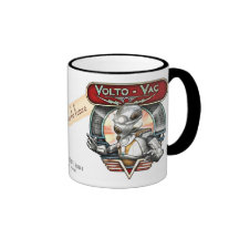 Volto-Vac Retro Robot Mug