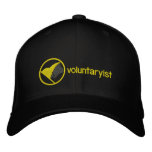 Voluntaryist Embroidered Hat embroidered hats
