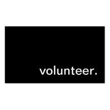 Volunteer Business Card
