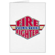 Volunteer Firefighter Card