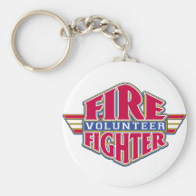 Volunteer Firefighter Key Chains