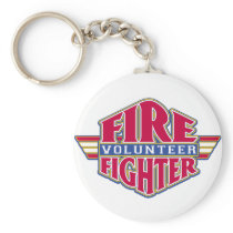 Volunteer Firefighter Key Chains