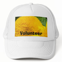 Volunteer hats Yellow Sunflower sports caps hat