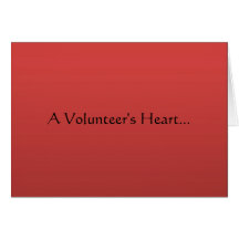 Volunteer Heart Card