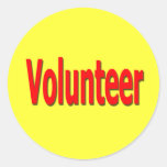 volunteer stickers