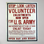 Volunteer - US Army Print