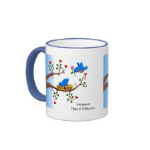 Volunteers Make A Difference Coffee Mugs