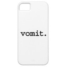 vomit. iPhone 5 cases