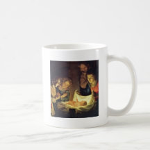 von Honthorst's Adoring Shepherds Mugs