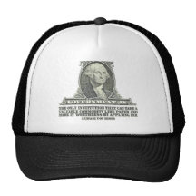 Von Mises on Paper Money Mesh Hat
