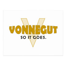 Vonnegut ainsi lui disparaît carte postale