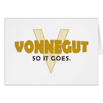 Vonnegut So It Goes Card