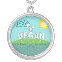 Vont le végétalien ! collier