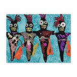 Voodoo Dolls Postcard