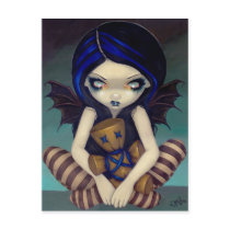 "Voodoo in Blue" Postcard