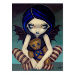 "Voodoo in Blue" Postcard