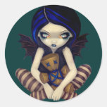 "Voodoo In Blue" Sticker stickers