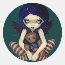 "Voodoo In Blue" Sticker