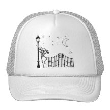 Voodoo Jazz Saxophone Player Mesh Hats