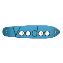 Voodoo Long Skateboard Deck (Blue)