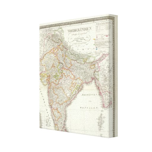 Vorder Indien South Asia Canvas Print