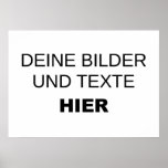 Vorlage für individuelle Poster