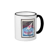 Vostok 2 and Globe Coffee Mugs