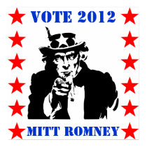 VOTE 2012 MITT ROMNEY stars Poster posters