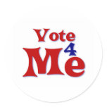 Vote 4 Me stickers