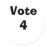 Vote 4 stickers