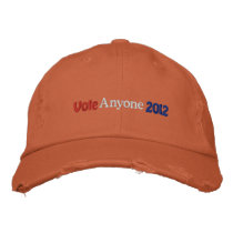 Vote Anyone Embroidered Headware