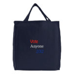 Vote Anyone! Embroidered Tote Bag