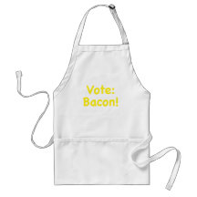 Vote Bacon Aprons